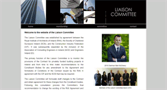 Desktop Screenshot of liaisoncommittee.ie